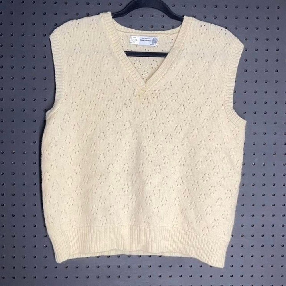 Cream Wool Sweater